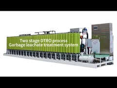 Verwerking van afvalwater op stortplaatsen, DTRO-proces in twee fasen, afvalwater op stortplaatsen